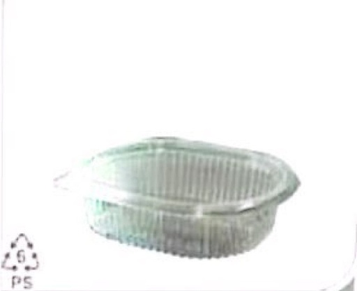 Oval Salad Container, 6 oz 500 Pcs